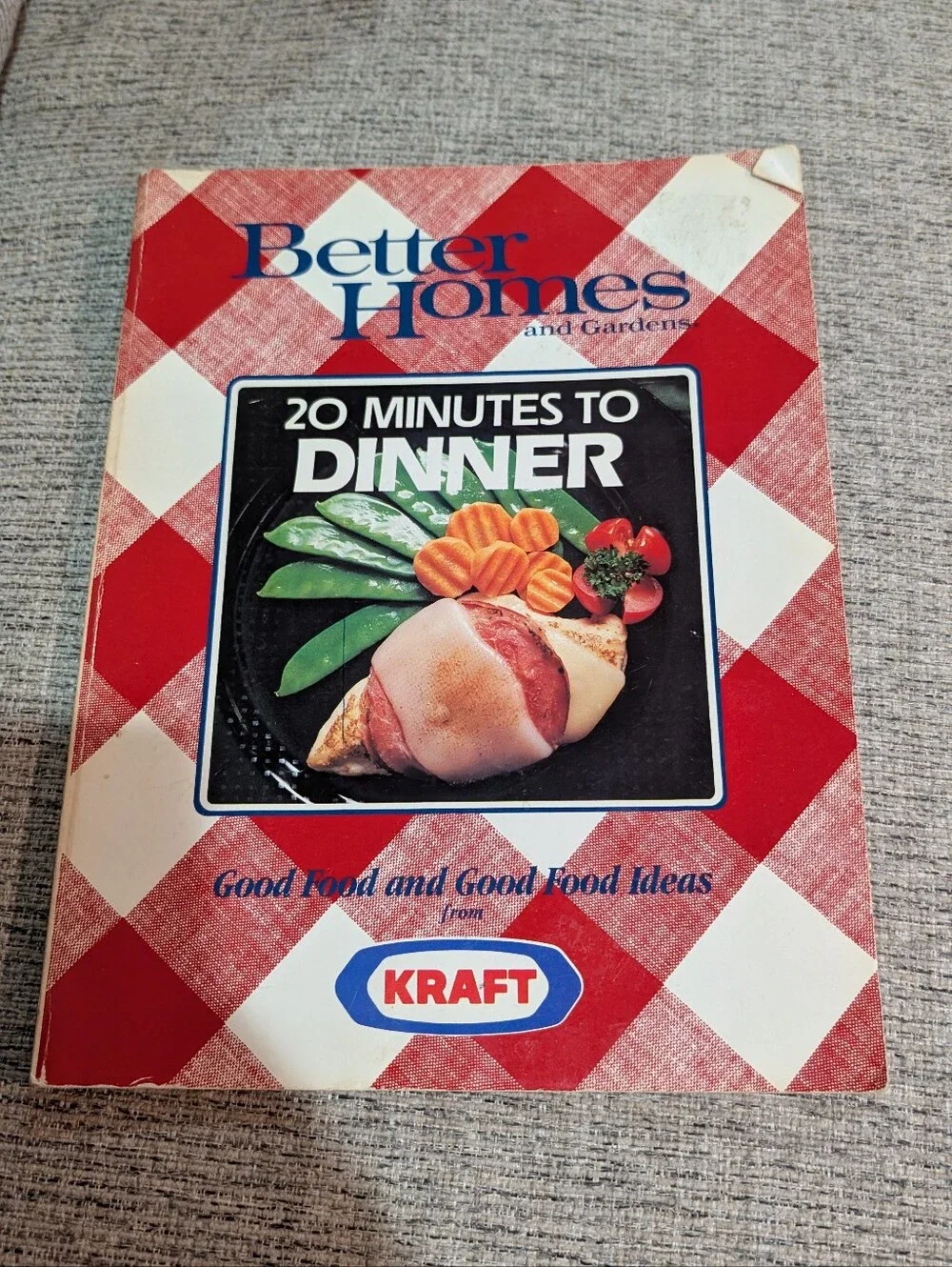 VINTAGE Better homes And gardens 20 Minutes To Dinner Cookbook